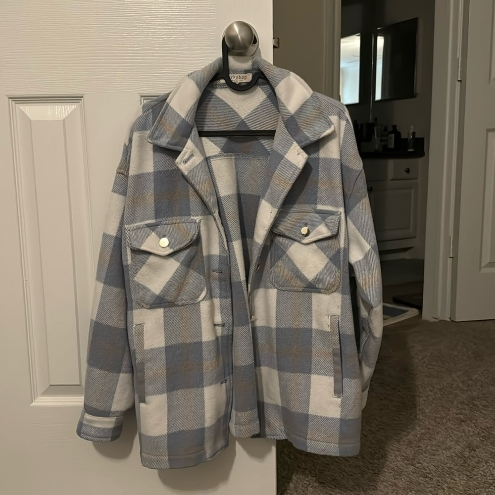 Plaid Checked Jacket